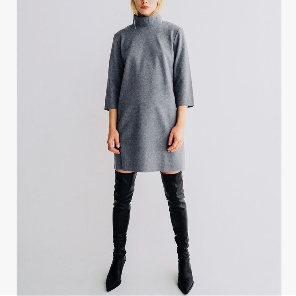 Mix & Match 3/$180 ZARA Bloggers Favorite Soft Touch Mock Neck Sweater Dress